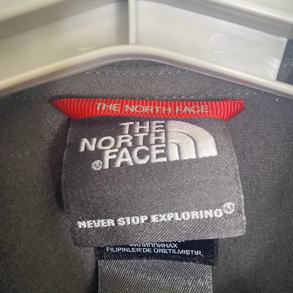 The North Face 1/4 Zip Fleece Pullover Jacket Men Size M Medium Black Sweatshirt
